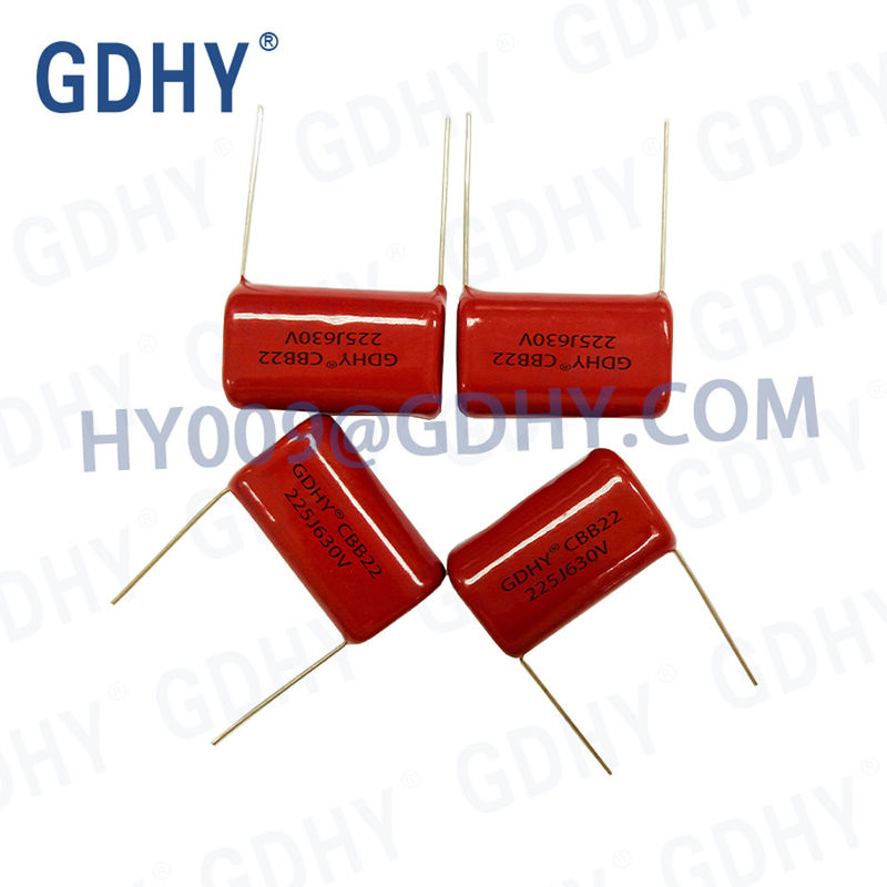 27MM 225nF CBB Polypropylene Film Capacitor 630VDC